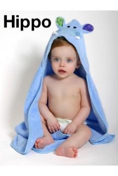 Personalized Baby Animal Hooded Towels in Fun Assorted Styles